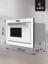 Микроволновая печь встраиваемая  LEX BIMO 25.03 WH CHVE000010. Артикул CHVE000010