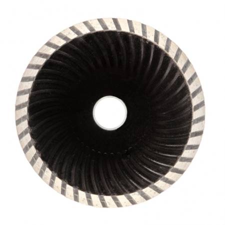 Диск алмазный, отрезной Turbo, 125 х 22,2 мм, сухая резка Sparta 731195. Артикул 731195