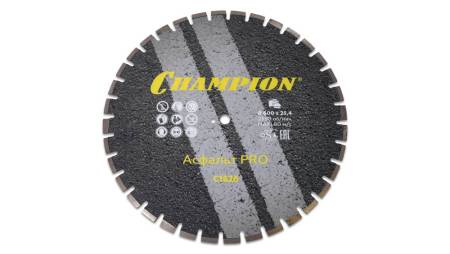Диск алмазный CHAMPION асфальт PRO Asphafight, С1626. Артикул С1626