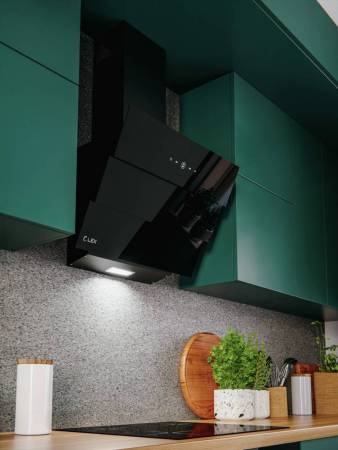 Вытяжка кухонная наклонная LEX RIO GS 600 Black CHTI000371. Артикул CHTI000371