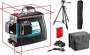 Нивелир лазерный KRAFTOOL LL 3D #3 со штативом ST-160 в коробке 34640-3. Артикул 34640-3