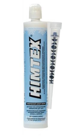 Анкер химический 410 мл, для любого кирпича, бетона, HIMTEX Arctic PROFI 200 + 1 насадка HIMARCT400. Артикул HIMARCT400