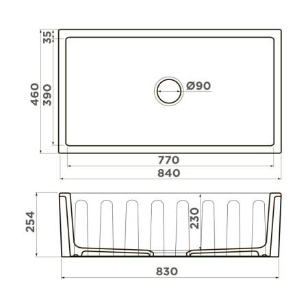 Кухонная мойка Omoikiri Mikura 83-OL Natceramic/olive 4997082. Артикул 4997082