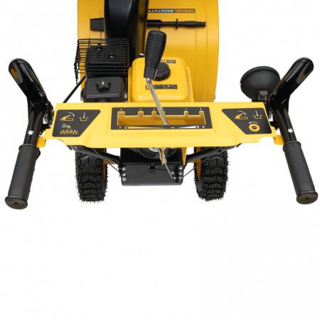 Бензиновая снегоуборочная машина SBM 610, 212cc, ручной старт, фара Denzel 97653. Артикул 97653