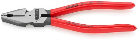 Плоскогубцы комбинированные особой мощности, 180 мм,  KNIPEX KN-0201180. Артикул KN-0201180