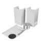 Вытяжка кухонная наклонная LEX Plaza GS 900 White CHTI000368. Артикул CHTI000368