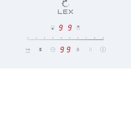 Варочная панель индукционная LEX EVI 321A WH CHPE000030. Артикул CHPE000030
