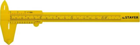 STAYER STANDARD штангенциркуль пластмассовый 150 мм 3440_z01. Артикул 3440_z01