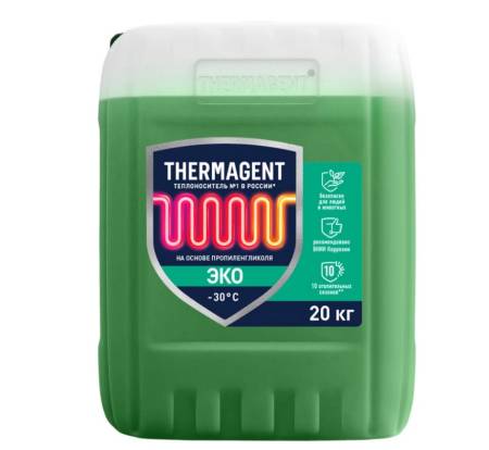 Купить Теплоноситель ЭKO -30°С 20 кг Thermagent 60694, артикул 60694 в магазине Biber-tools Теплоноситель ЭKO -30°С 20 кг Thermagent 60694. Артикул 60694