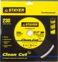 диск алмазный отрезной STAYER Professional Clean Cut 230 мм сплошной по керамограниту мрамору плитке 3665-230_z01. Артикул 3665-230_z01