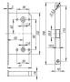 Защелка магнитная  RM1895 BL, многофункциональная, цвет - черный RUCETTI 9014496. Артикул 9014496