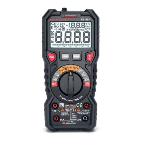 Мультиметр цифровой КВТ KT 118A серия PROLINE арт. 79126. Артикул 79126