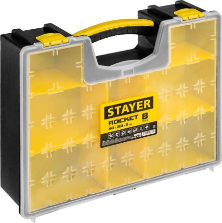 Органайзер "ROCKET-8" пластиковый STAYER 38033-16_z01. Артикул 38033-16_z01