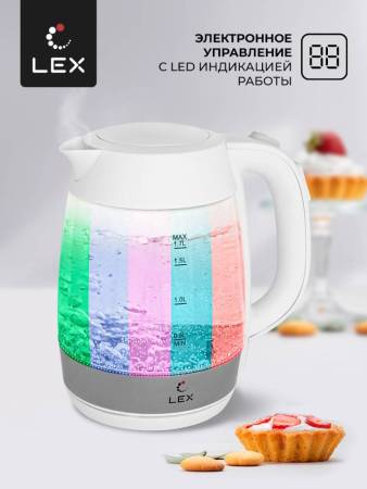 Чайник электрический LEX LX 30011-2 LX30011-2. Артикул LX30011-2