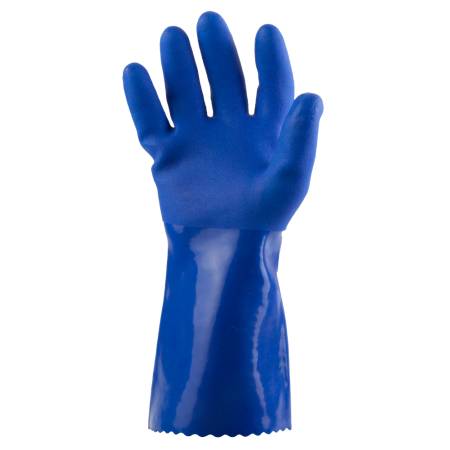 Химические ПВХ перчатки JETA SAFETY JP711-L. Артикул JP711-L