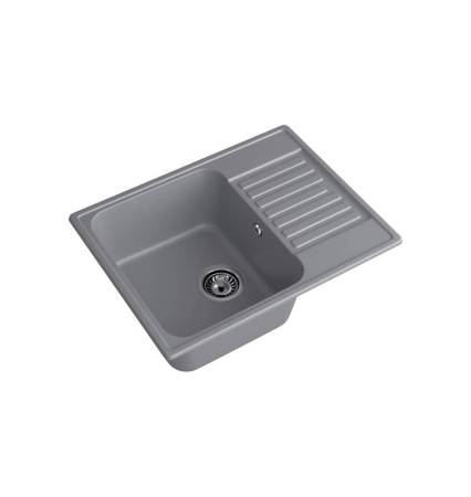 Мойка кухонная кварцевая LEX Garda 620 Deep Grey RULE000165. Артикул RULE000165