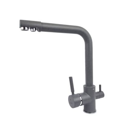 Смеситель для кухонной мойки LEX Biferno Deep Grey RULE000170. Артикул RULE000170
