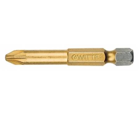 Бита PZ3, 50мм, MAXX TIN, Германия, WITTE 27543. Артикул 27543
