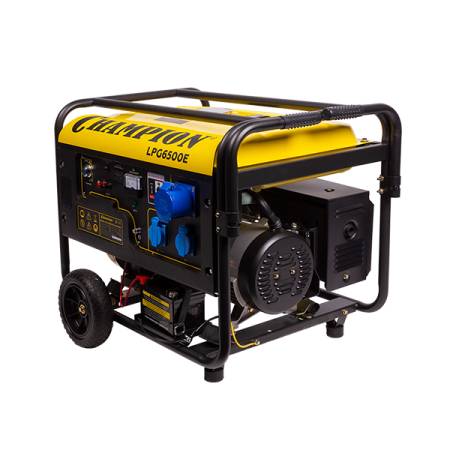 Бензиново-газовый генератор CHAMPION LPG6500E. Артикул LPG6500E