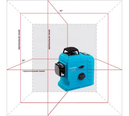 Уровень лазерный   3D RED  ф-мы "Instrumax IM0118. Артикул IM0118