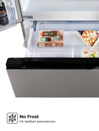 Холодильник трехкамерный отдельностоящий с инвертором LEX LFD575LxID CHHE000020. Артикул CHHE000020