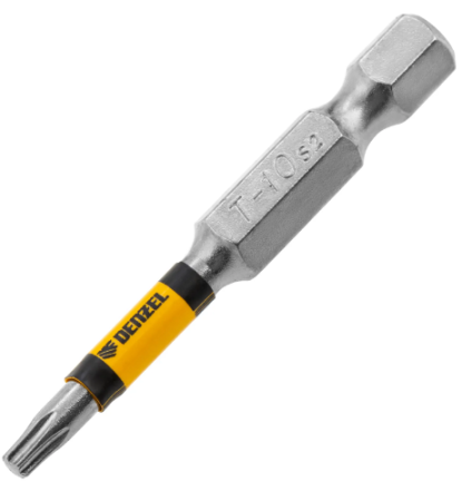 Набор бит, T10x50, 5 шт. Denzel 7711318. Артикул 7711318