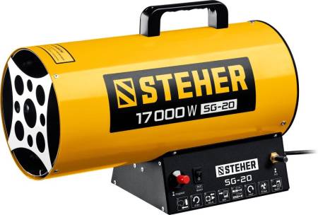 Пушка тепловая газовая, 17 кВт, STEHER SG-20. Артикул SG-20