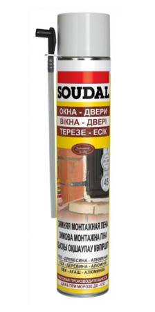 Монтажная пена зимняя ручная SOUDAL 45 107557. Артикул 107557