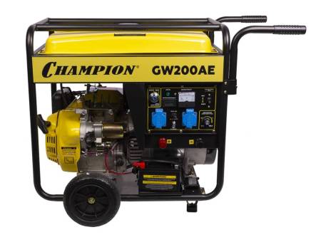Генератор бензиновый сварочный CHAMPION GW200AE. Артикул GW200AE