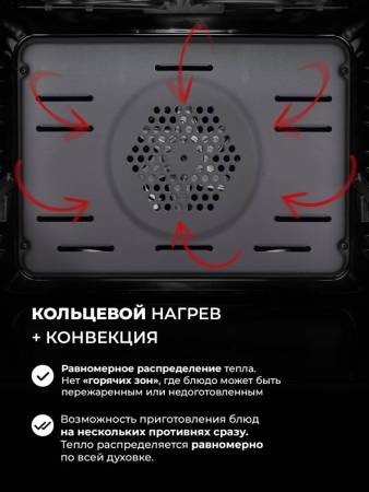 Духовой шкаф встраиваемый LEX EDP 610 IX TRFE100026. Артикул TRFE100026