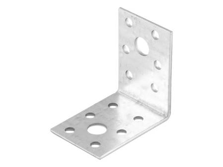 Уголок крепежный KU, 2,0мм, 50х50х35мм,  RUS 710-0053. Артикул 710-0053