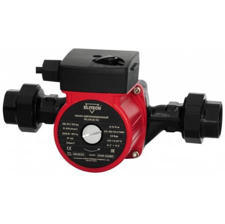 Насос циркуляционный Elitech НЦ 2518/6Э 180467. Артикул 180467