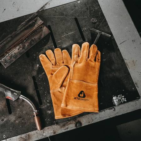 Сварочные краги без подкладки JETA SAFETY JWK201-XL. Артикул JWK201-XL