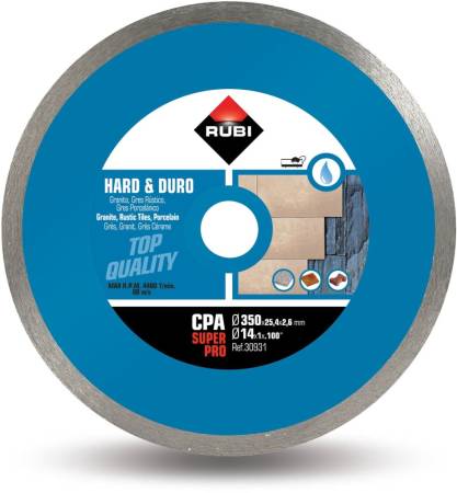 Алмазный диск Rubi CPA 250 SUPERPRO 30929. Артикул 30929