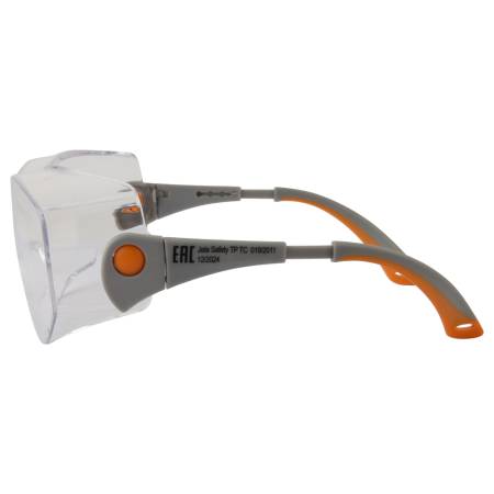 Прозрачные очки из ударопрочного поликарбоната JETA SAFETY JSG-3911. Артикул JSG-3911