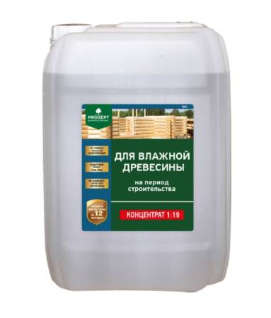 Антисептик для влажной древесины PROSEPT BiO 20л. 009-20. Артикул 009-20