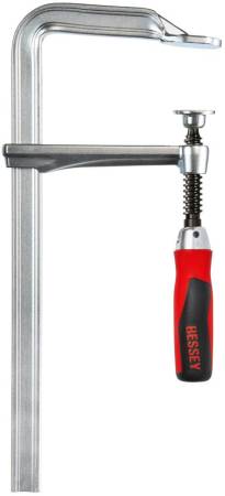 Струбцина цельнометаллическая 600/120, 5 кН, складная 2К ручка BESSEY BE-GZ60-12KG. Артикул BE-GZ60-12KG