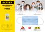 STAYER PARUS 10 шт. маска техническая трехслойная 11105-H10. Артикул 11105-H10