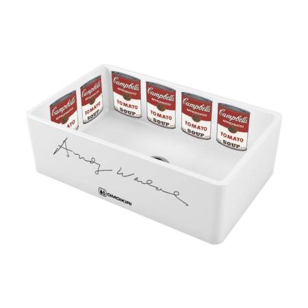 Кухонная мойка Omoikiri Mikura 76-Warhol Natceramic/белый 4993025. Артикул 4993025
