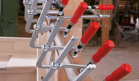 Струбцина цельнометаллическая 200/100, 5 кН, деревянная ручка BESSEY BE-GS20. Артикул BE-GS20