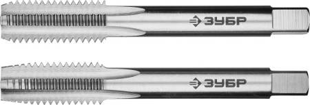 Комплект метчиков ЗУБР М12x1.75мм сталь Р6М5 машинно-ручные 4-28007-12-1.75-H2_z01. Артикул 4-28007-12-1.75-H2_z01