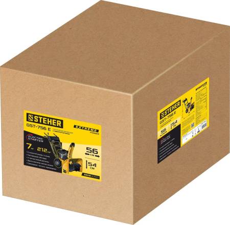 Снегоуборщик бензиновый STEHER EXTREM 56 см GST-756E. Артикул GST-756E