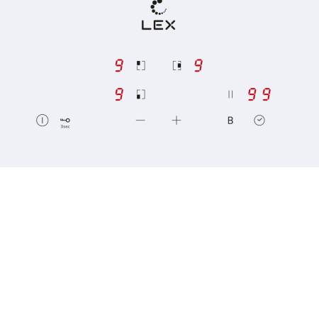 Варочная панель индукционная LEX EVI 430A WH CHPE000033. Артикул CHPE000033