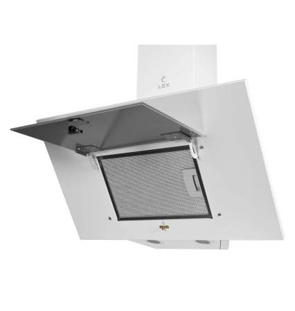 Вытяжка кухонная наклонная LEX Mira 600 White TRFE000017. Артикул TRFE000017