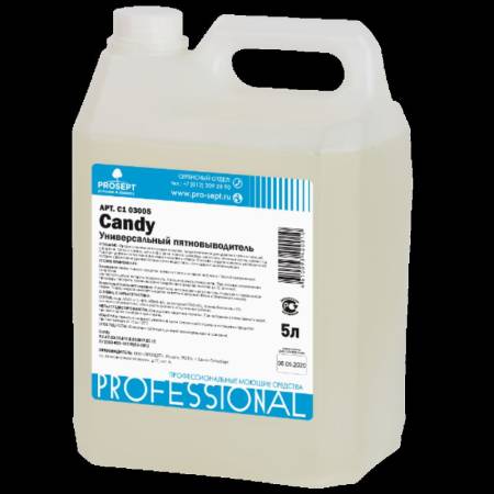 Универсальный пятновыводитель PROSEPT Candy 5л. С1 03005. Артикул С1 03005