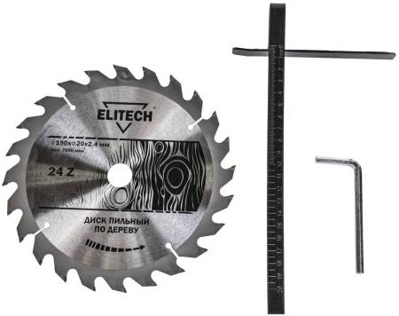 Пила дисковая ELITECH ДМ ПД 190 (E2206.011.00) 202422. Артикул 202422