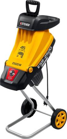 Купить Измельчитель садовый электрический, 2500 Вт, STEHER ESR-2500, артикул ESR-2500 в магазине Biber-tools Измельчитель садовый электрический, 2500 Вт, STEHER ESR-2500. Артикул ESR-2500