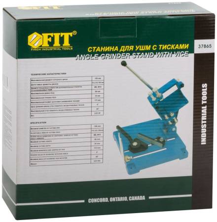 Станок для УШМ усиленный, диски 115-150 мм FIT 37865. Артикул 37865