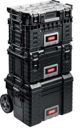 Ящик-тележка KETER Gear cart на колесах 22" 38370. Артикул 38370