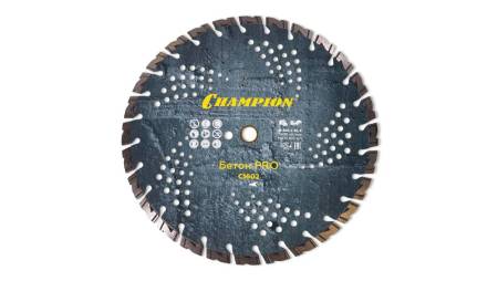 Диск алмазный CHAMPION бетон PRO Heavyсut, С1602. Артикул С1602